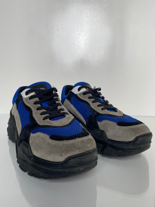 Balmain Blue & Black Sneakers, 42