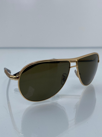 Chopard Gold Aviator Sunglasses
