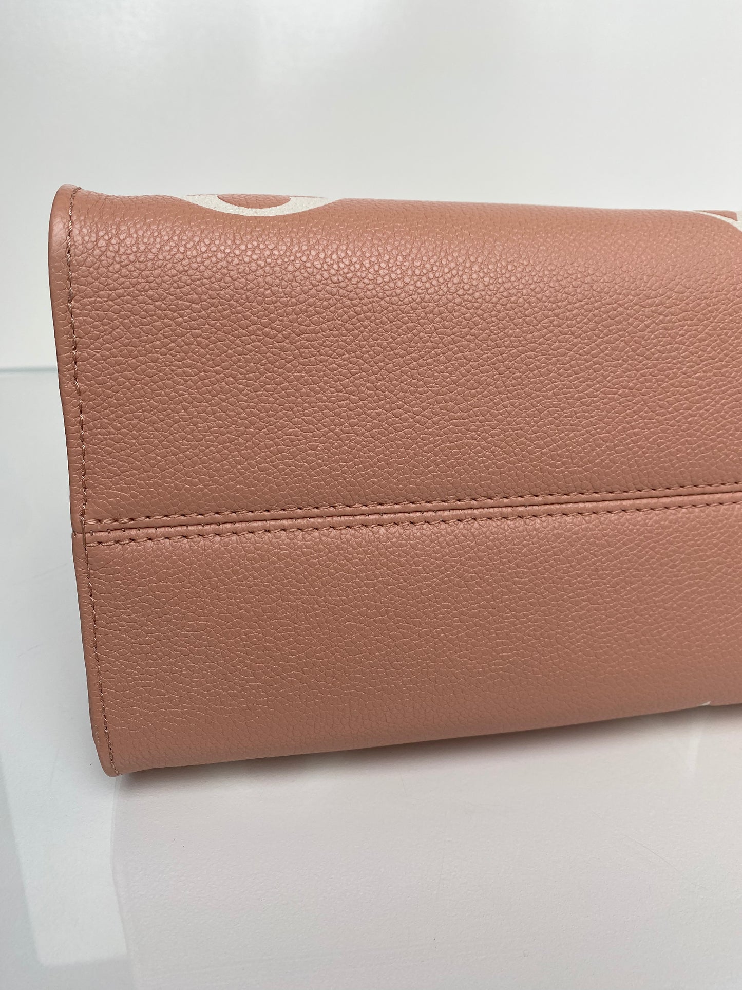 Louis Vuitton Pink Empreinte On The Go MM Bag GHW