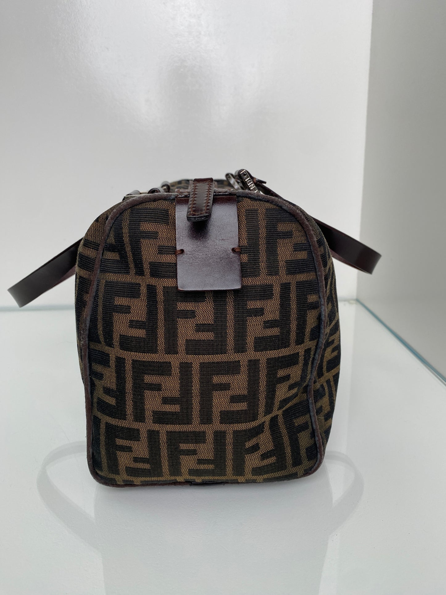 Fendi Vintage Zucca Bowler Bag