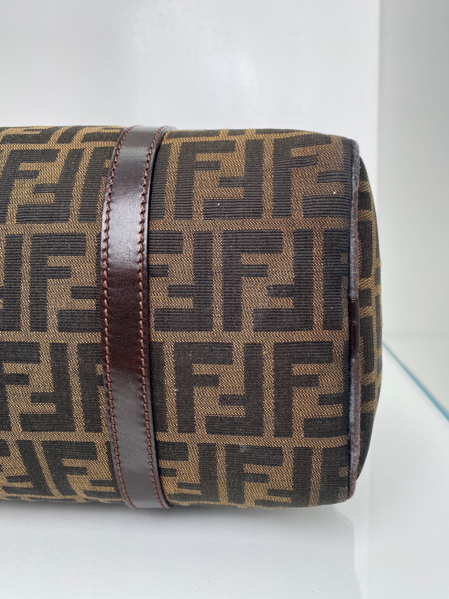 Fendi Vintage Zucca Bowler Bag