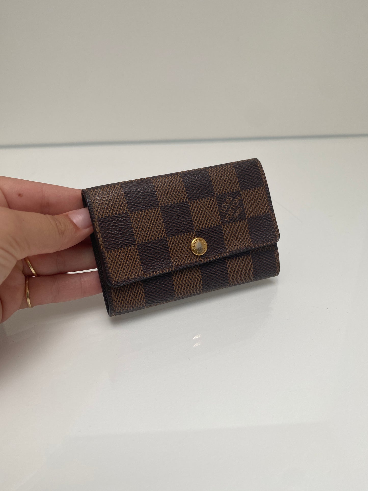 Louis Vuitton Damier Ebene Key Holder