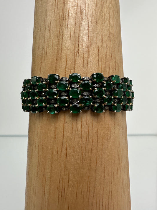 Emerald Eternity Bracelet