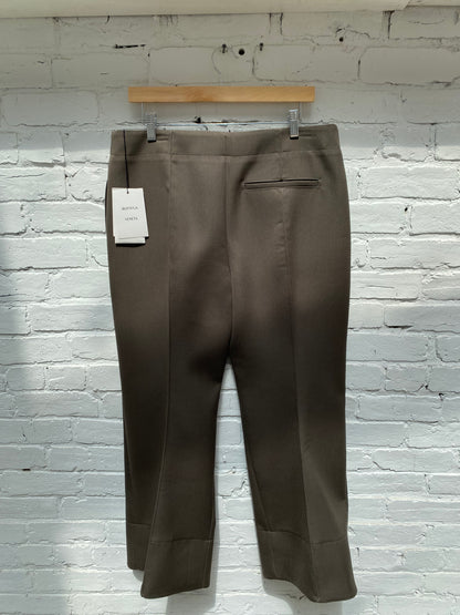 Bottega Veneta Green Wool Blend Pants, 46