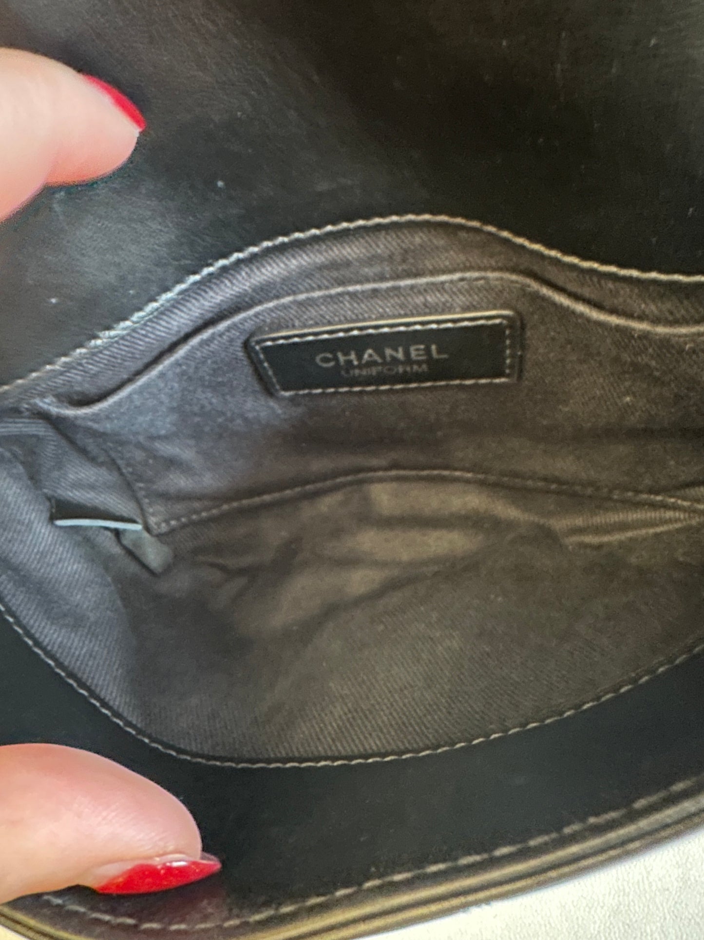 Chanel Black Lambskin Bum Bag SHW