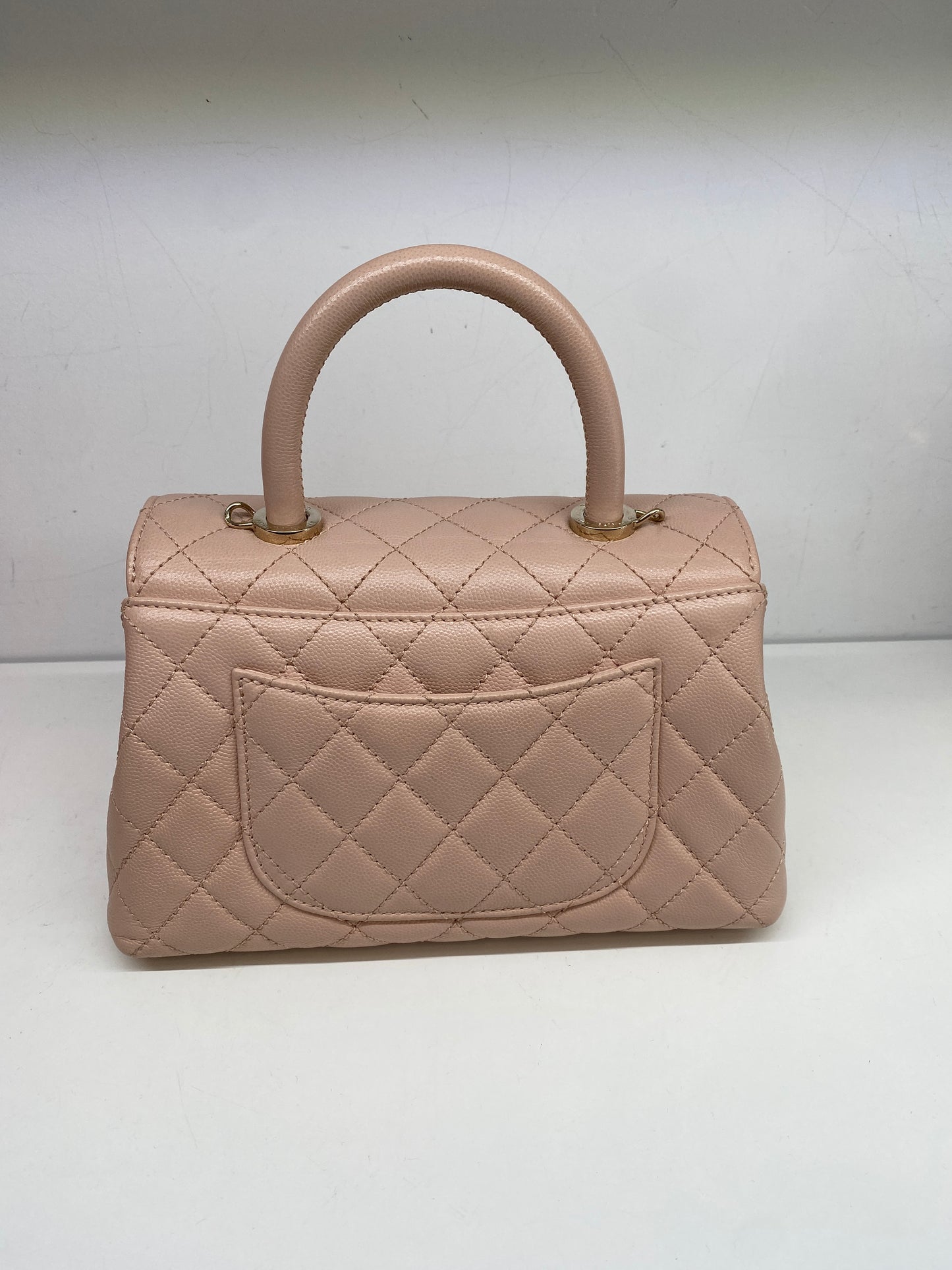 Chanel Coco Handle Small Light Pink GHW