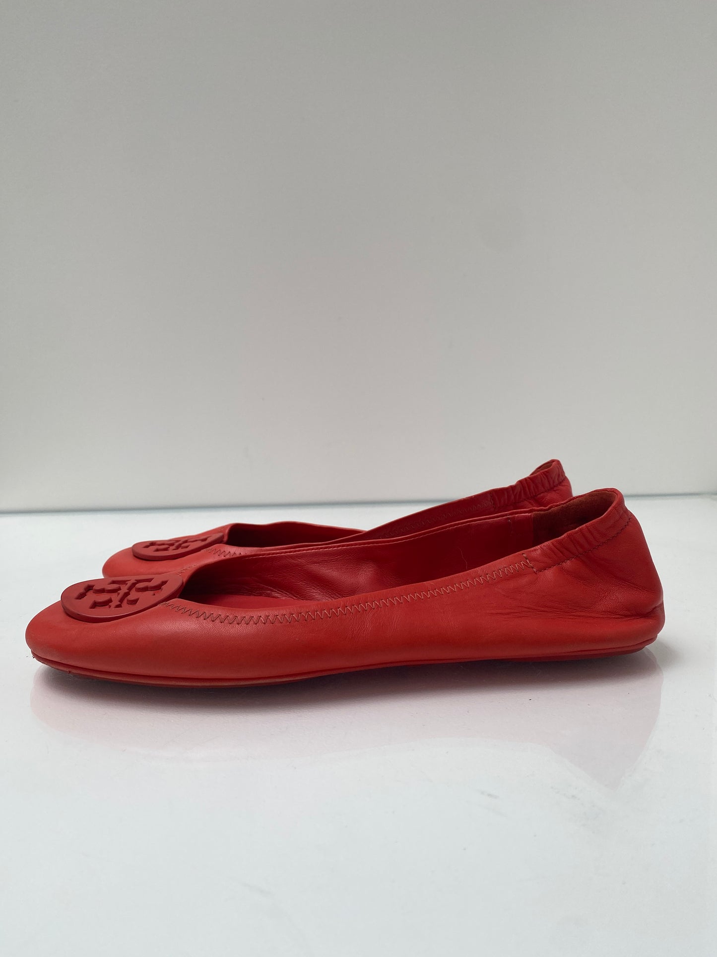 Tory Burch Orange Ballet Flats 10