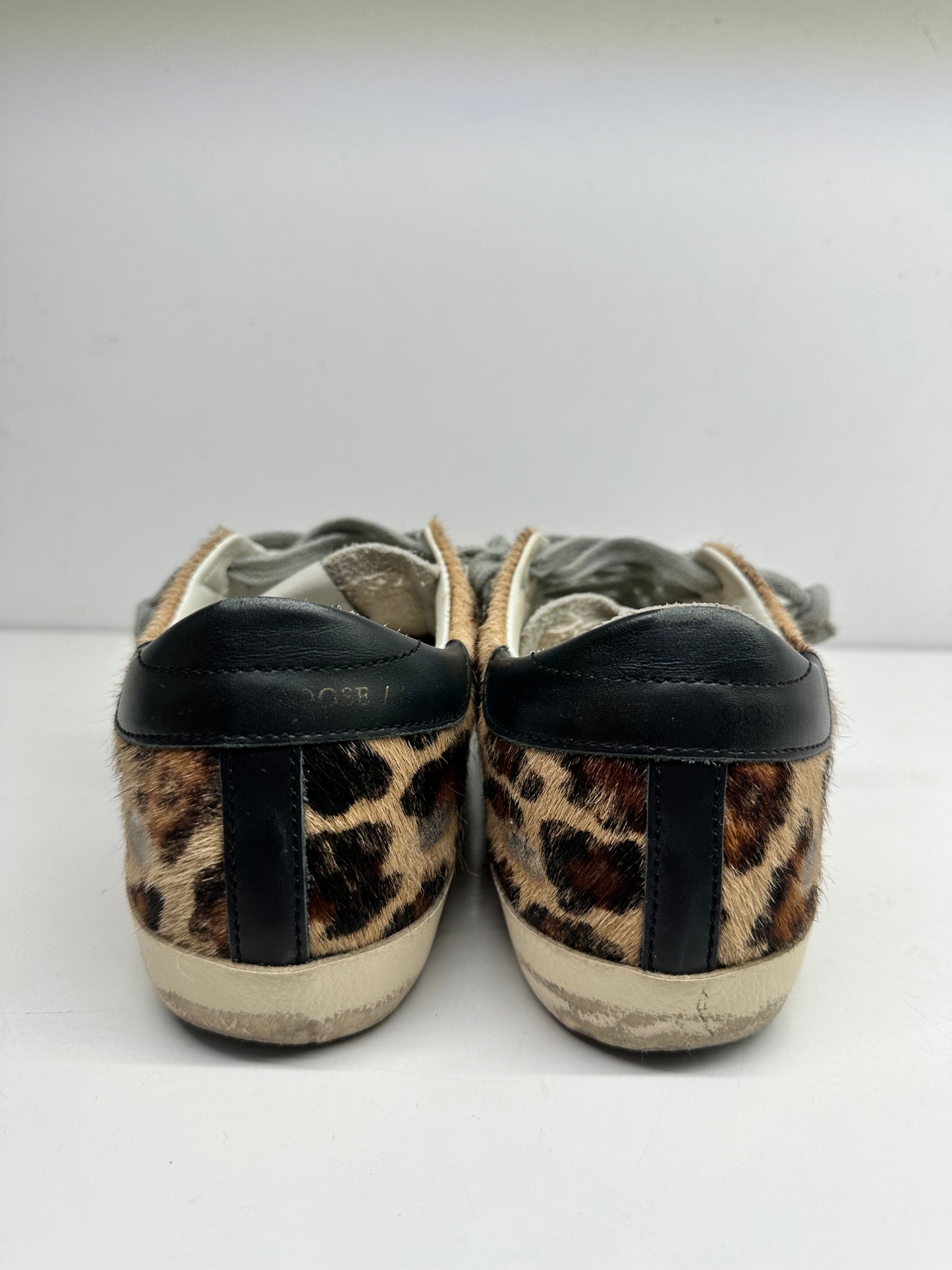Golden Goose Leopard Sneakers, 35