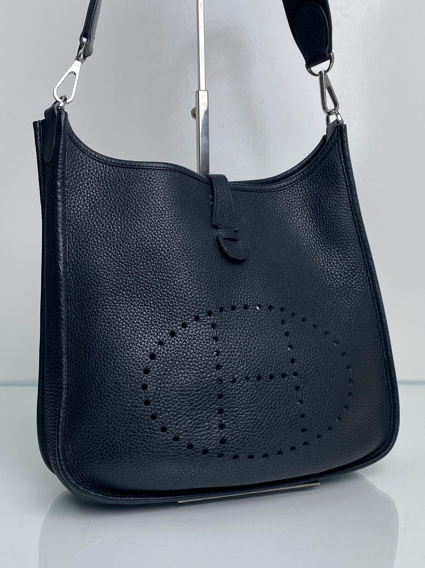 Hermes Evelyne Black Clemence SHW