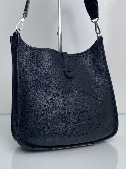 Hermes Evelyne Black Clemence SHW
