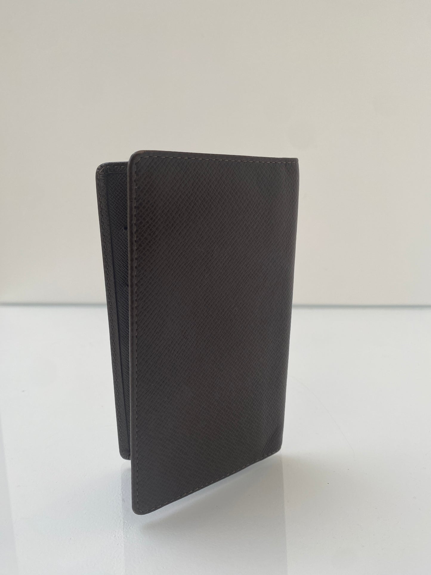 Louis Vuitton Brown Taiga Bi Fold Wallet