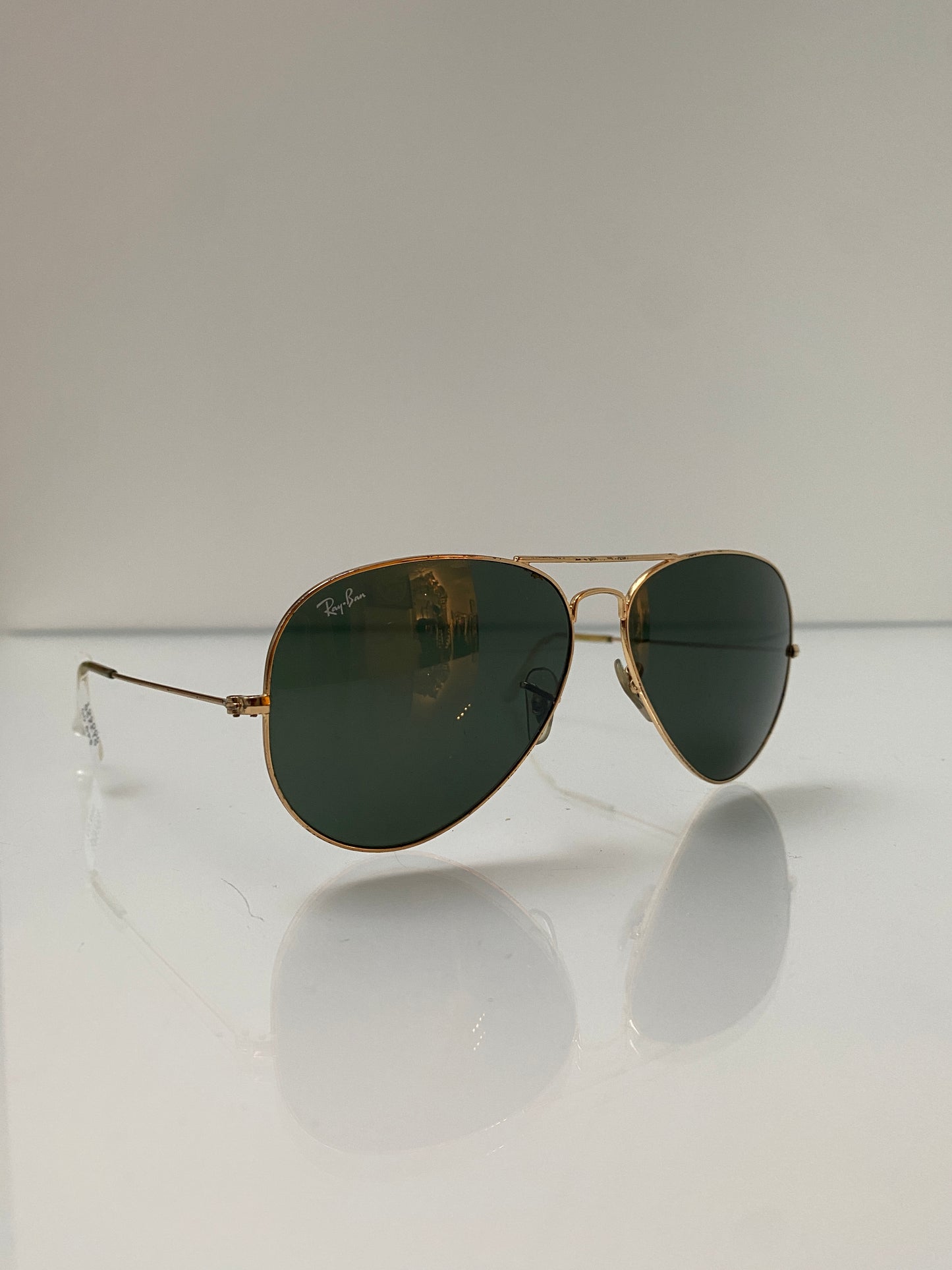 Ray Ban Gold Aviators (As Is)