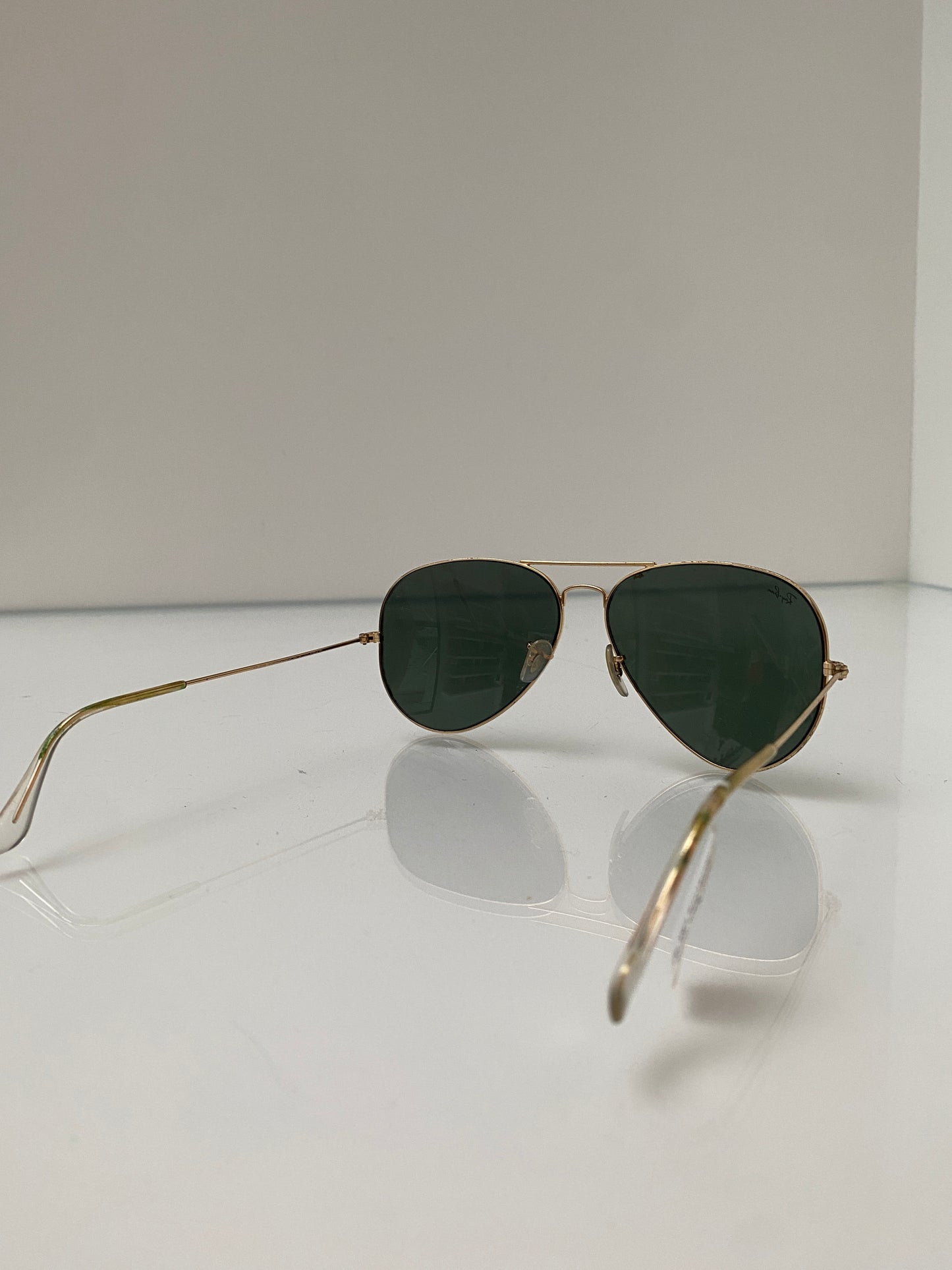 Ray Ban Gold Aviators (As Is)