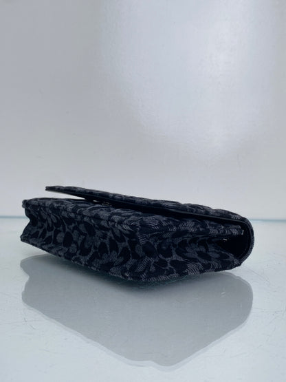 Chanel Denim Floral CC Wallet On Chain Bag RHW
