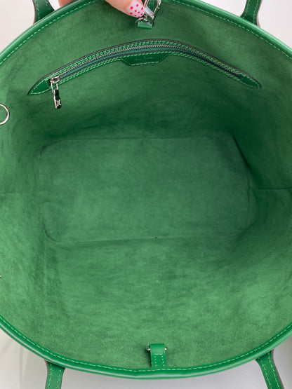 Louis Vuitton Green Epi Leather Neverfull MM Bag SHW