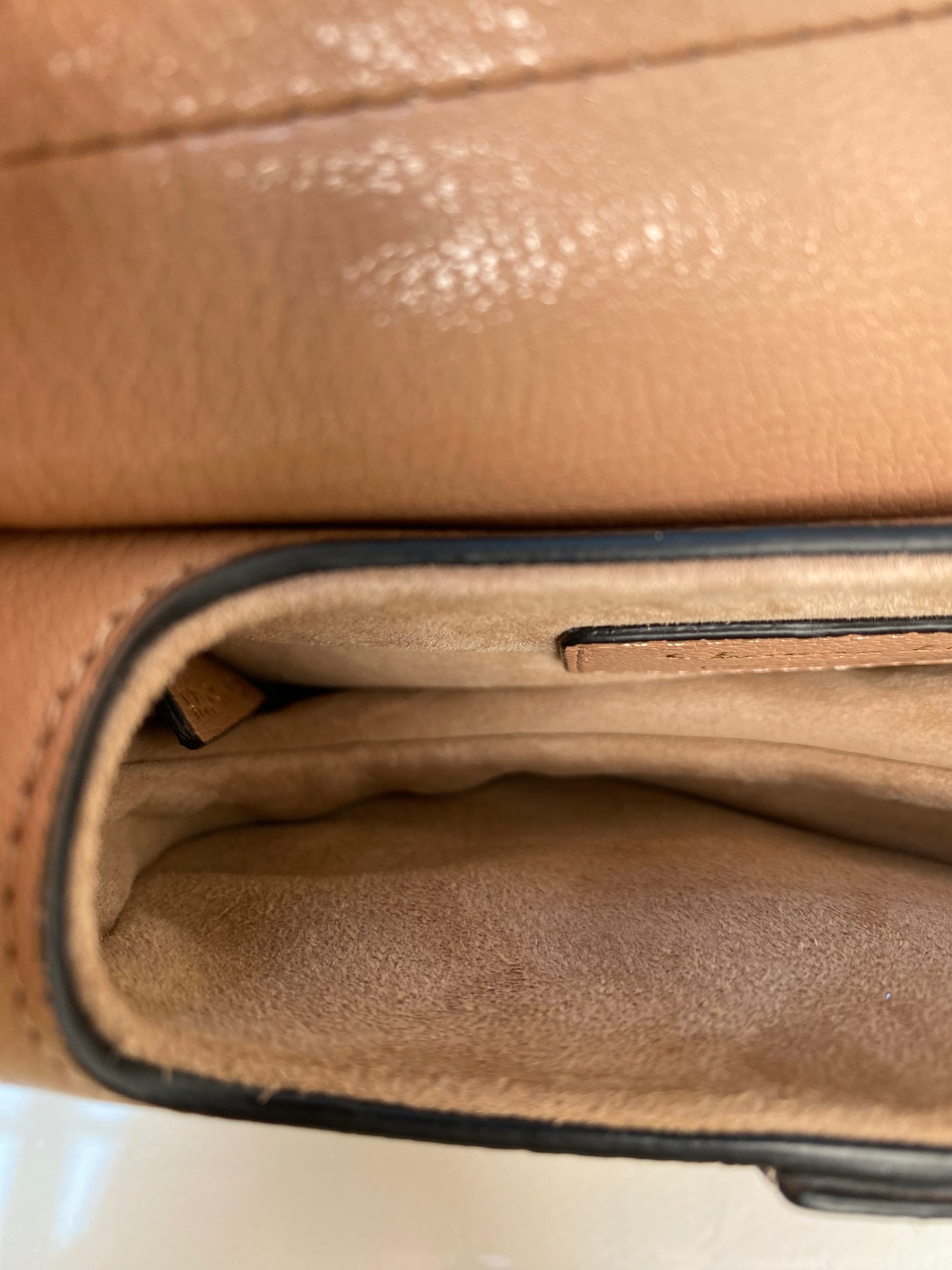 Christian Dior Nude Mini Saddle Bag GHW