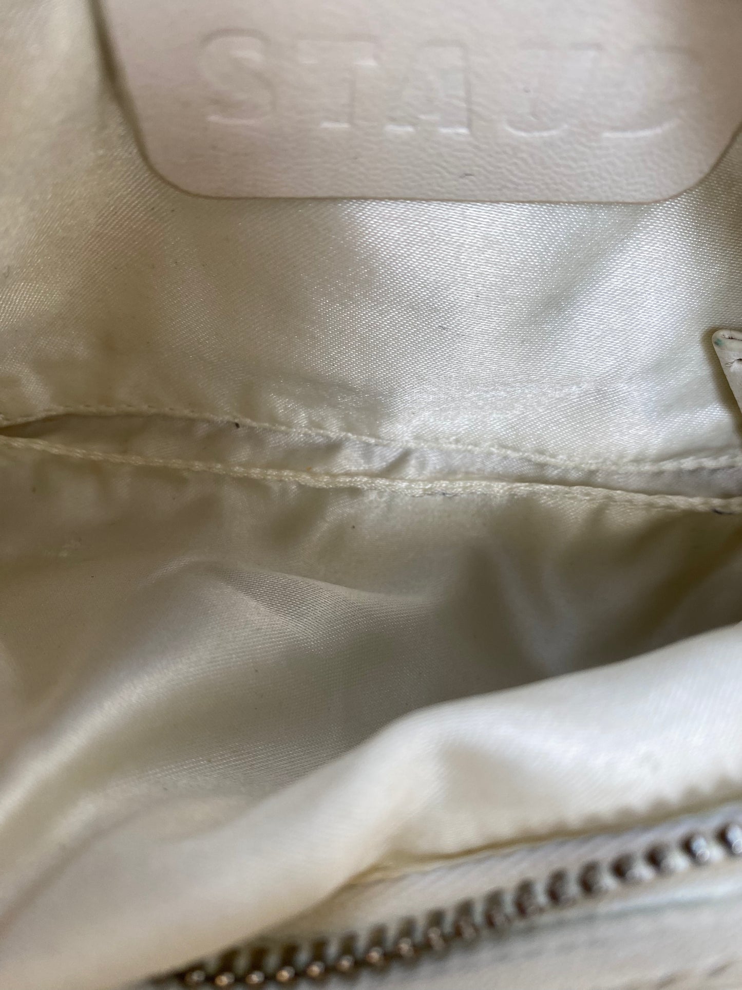 Staud White & Multicolor Beaded Fruit Bag SHW