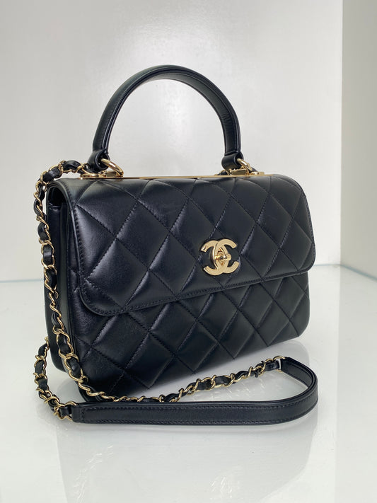 Chanel Black Trendy Lambskin GHW