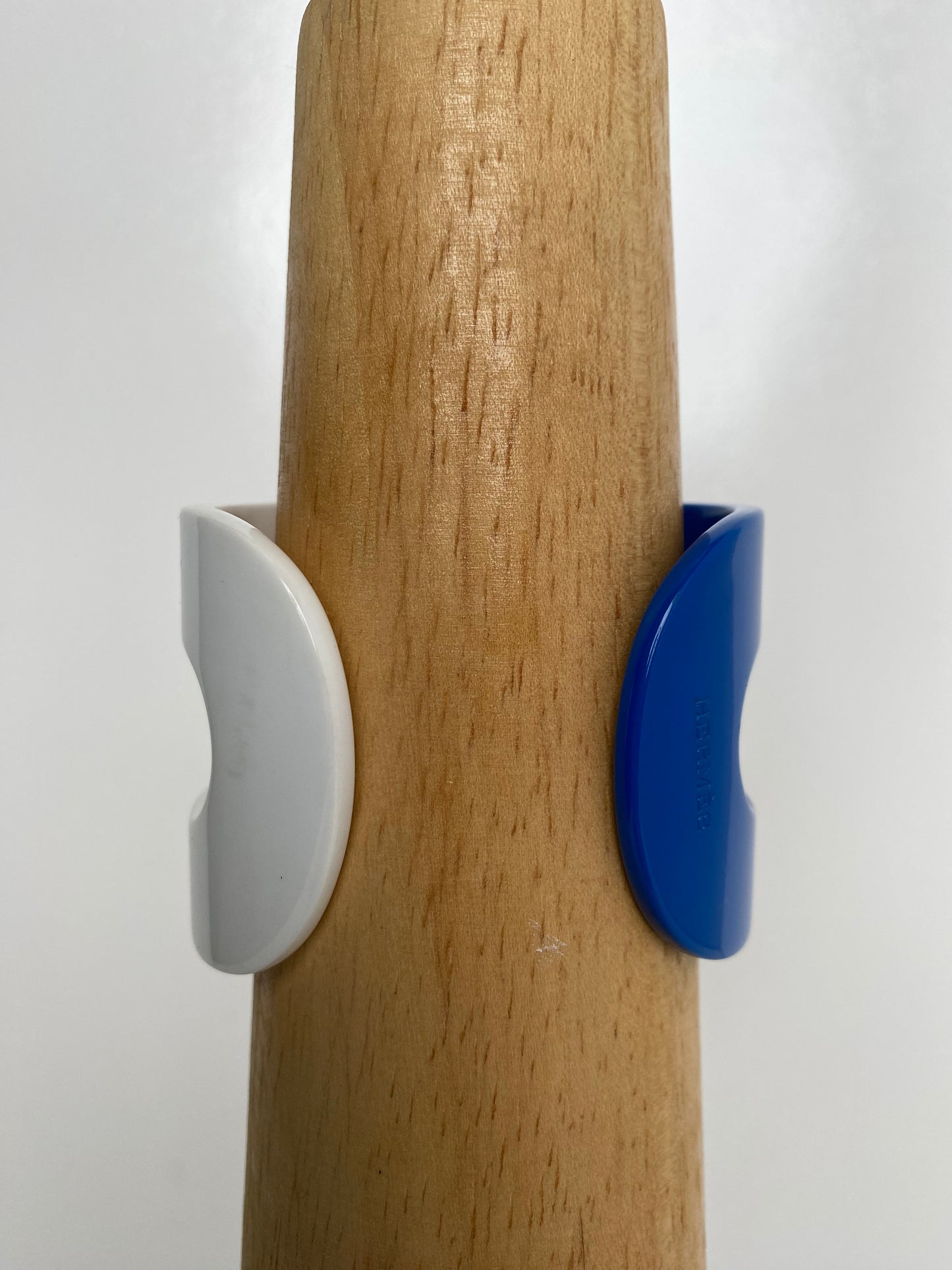 Hermes Resin Cuff White/Blue