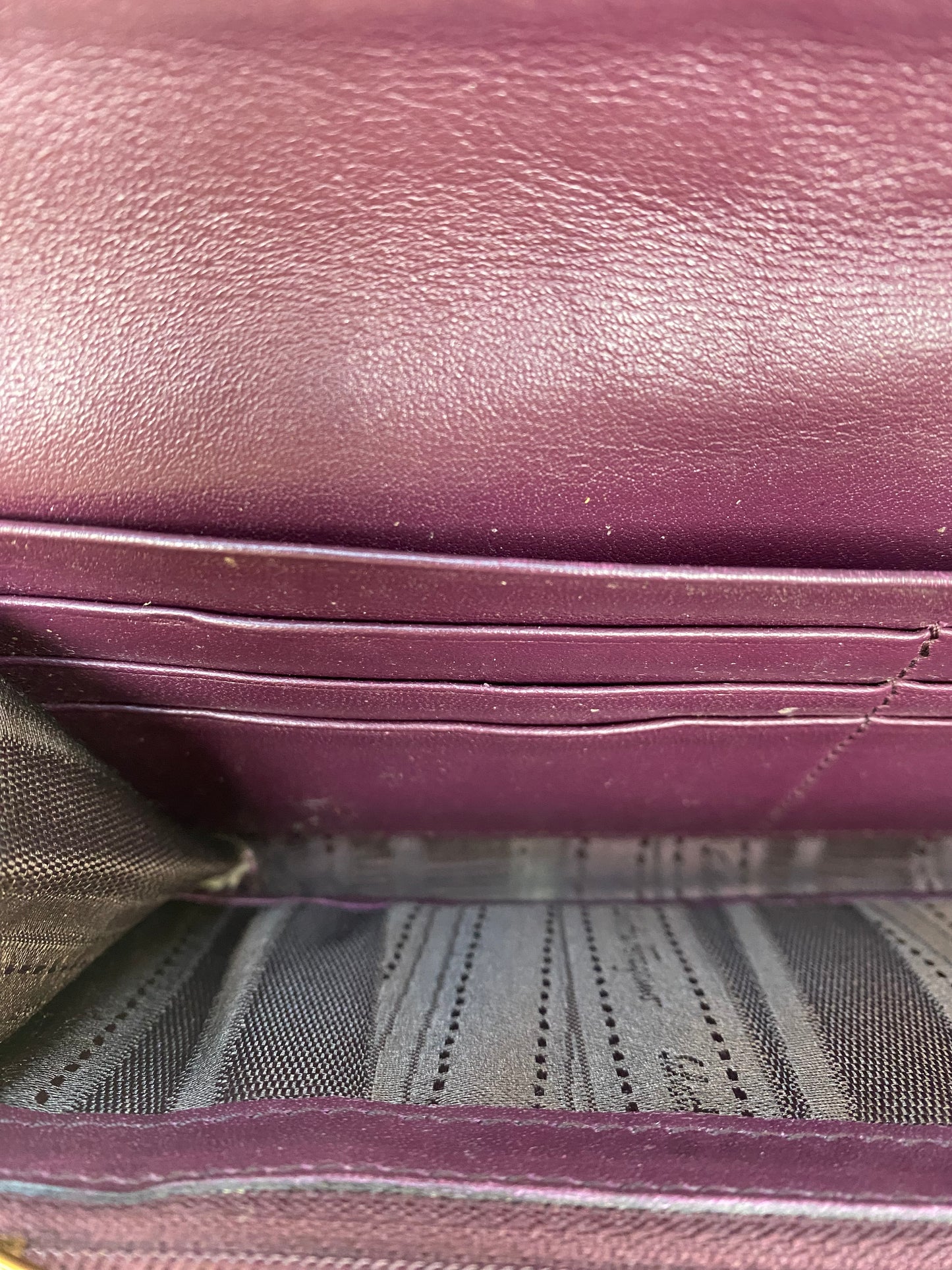 Ferragamo Pink & Purple Python Wallet