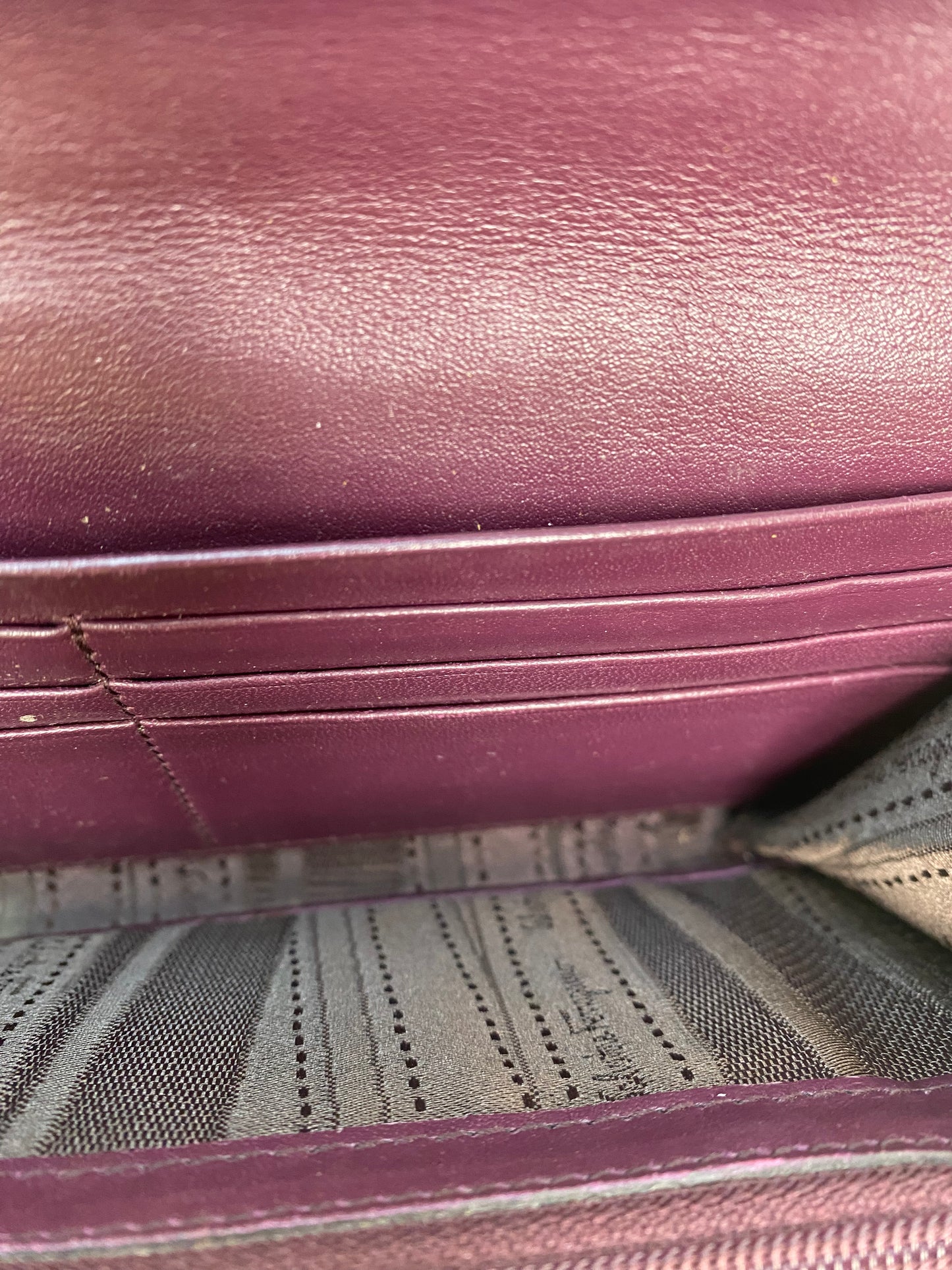 Ferragamo Pink & Purple Python Wallet