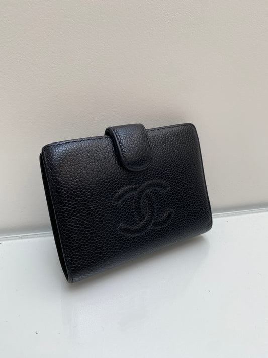 Chanel Black CC Timeless Wallet