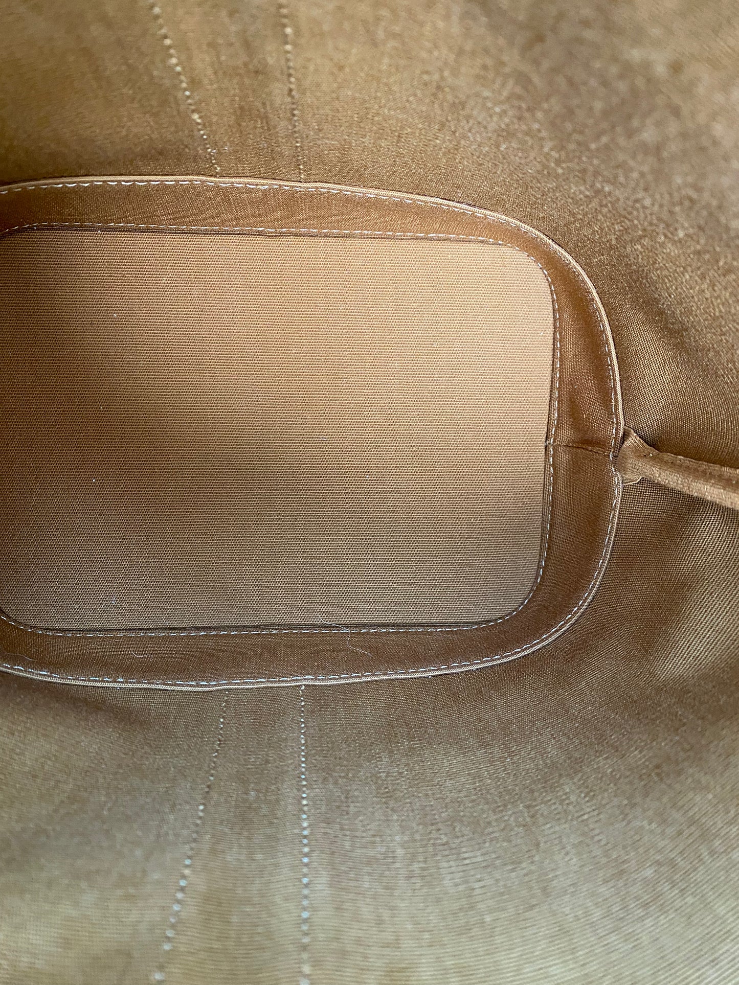 Celine Triomphe & Tan Small Bucket Bag GHW