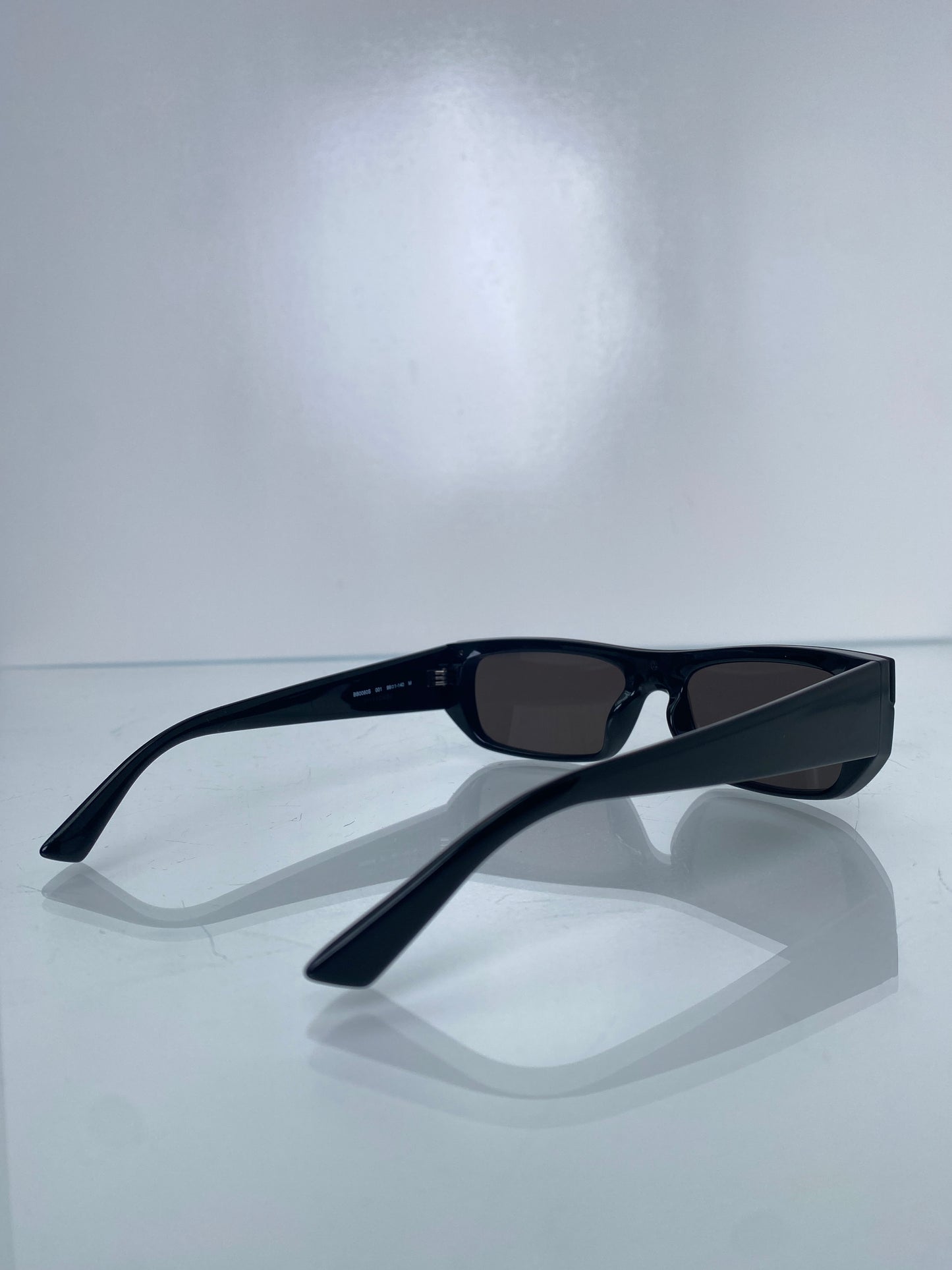Balenciaga Black BB Sunglasses.