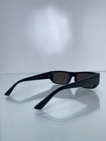 Balenciaga Black BB Sunglasses.