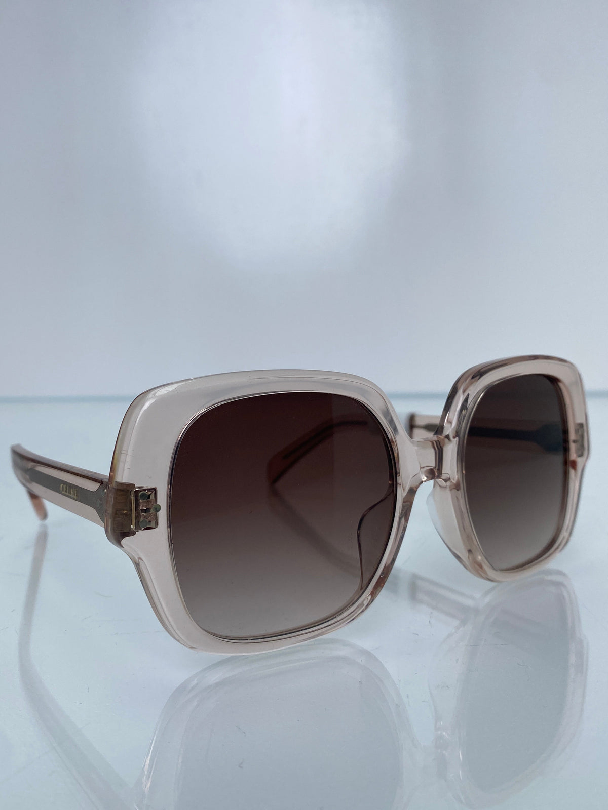 Celine Sunglasses Pink Celine Oversize Gradient Sunglasses - Pink Sunglasses  main image 3