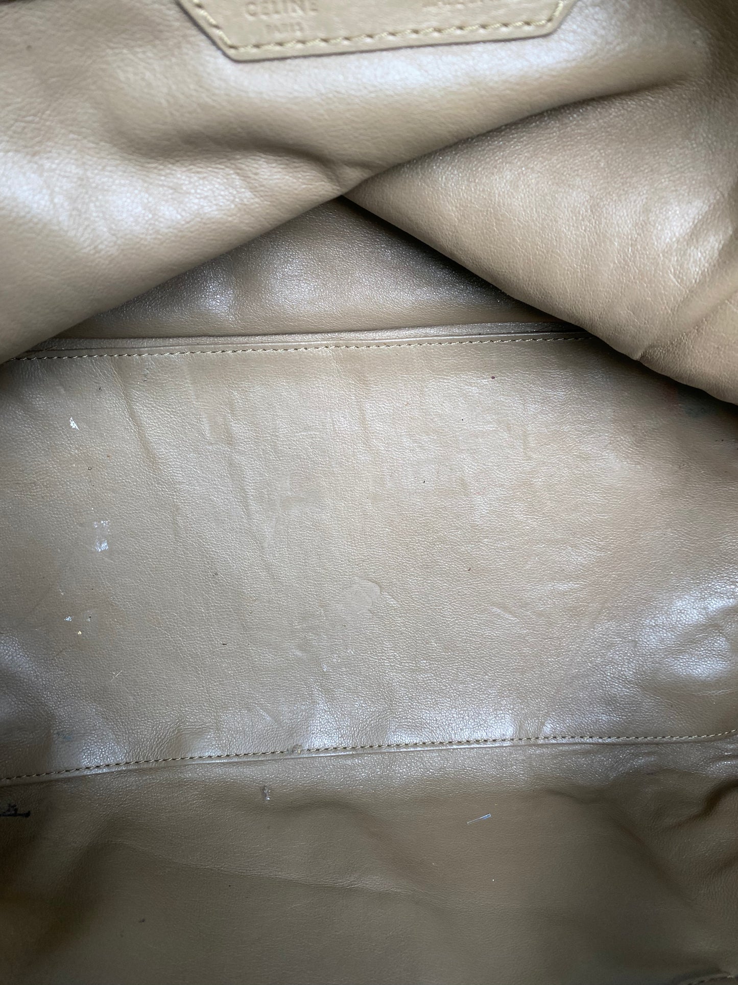 Celine Brown Luggage Mini Tote