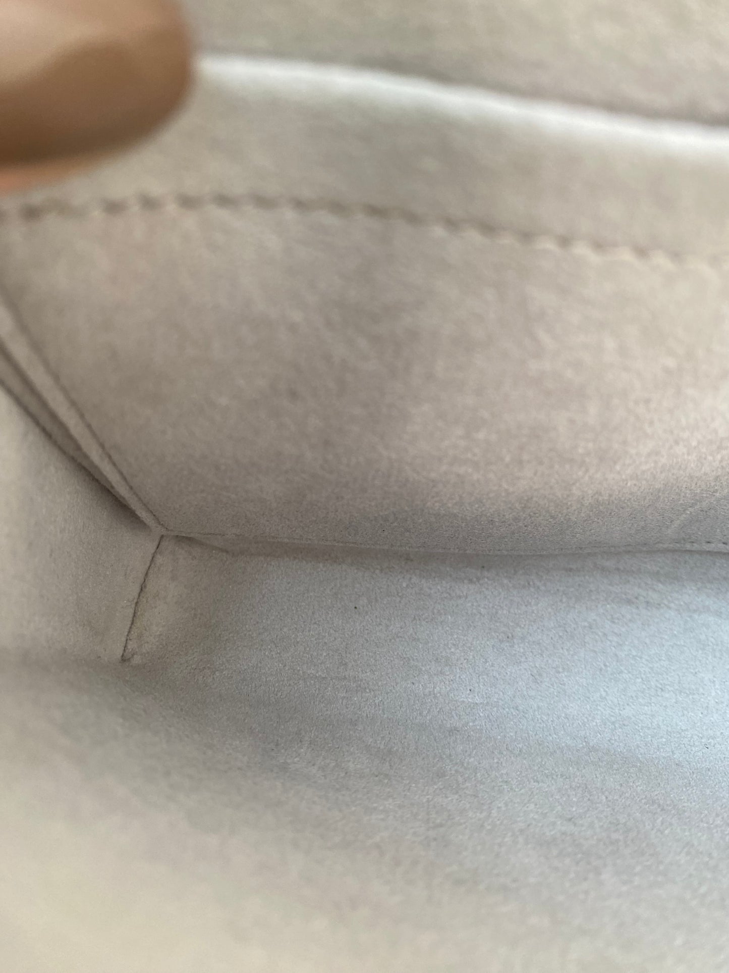 Louis Vuitton Grey Empreinte Pochette Félicie Bag SHW