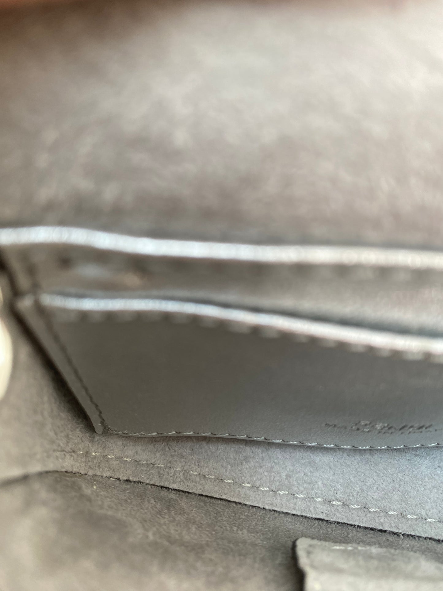 Fendi Crystal Baguette Mini Charm SHW