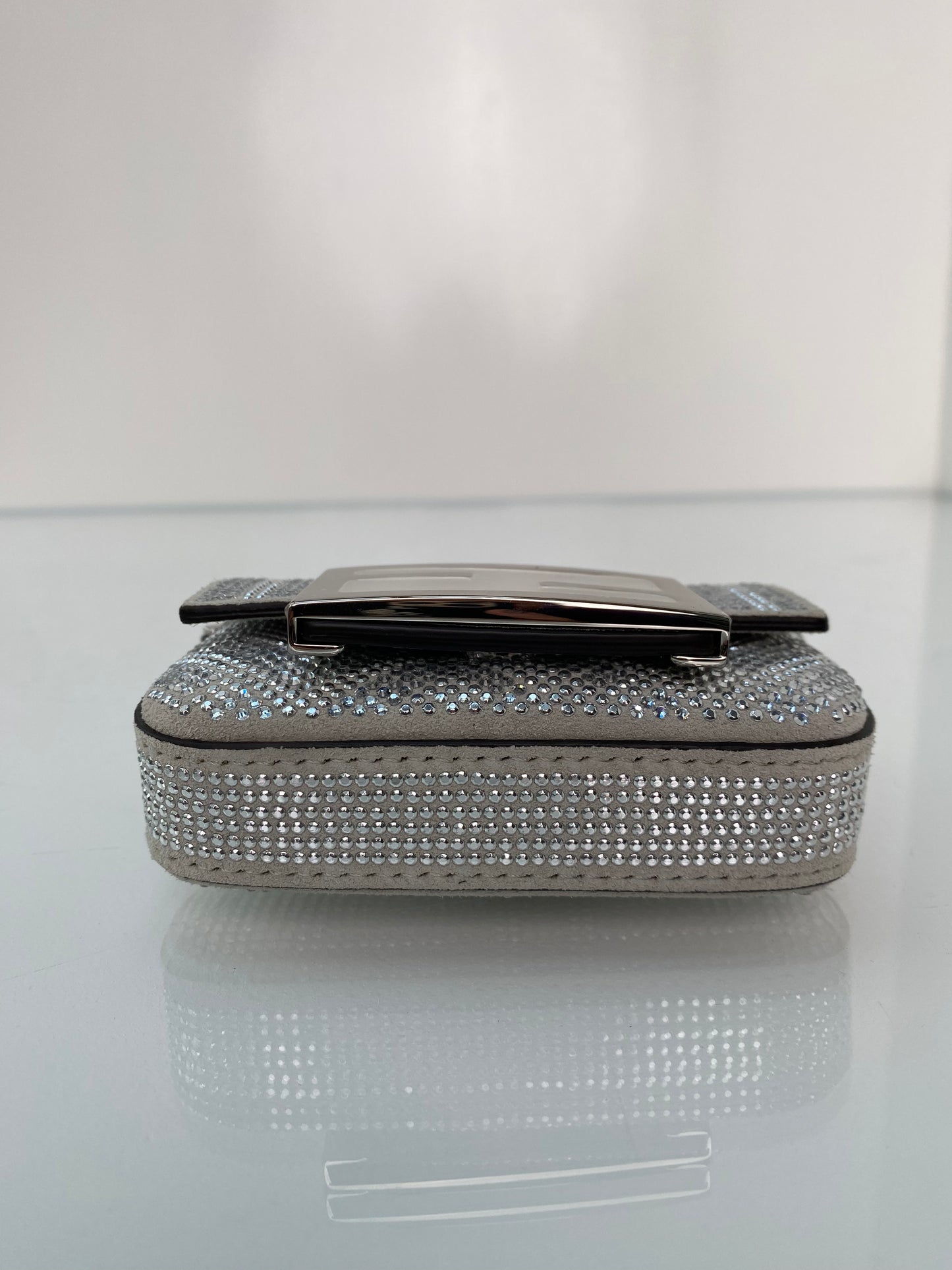Fendi Crystal Baguette Mini Charm SHW