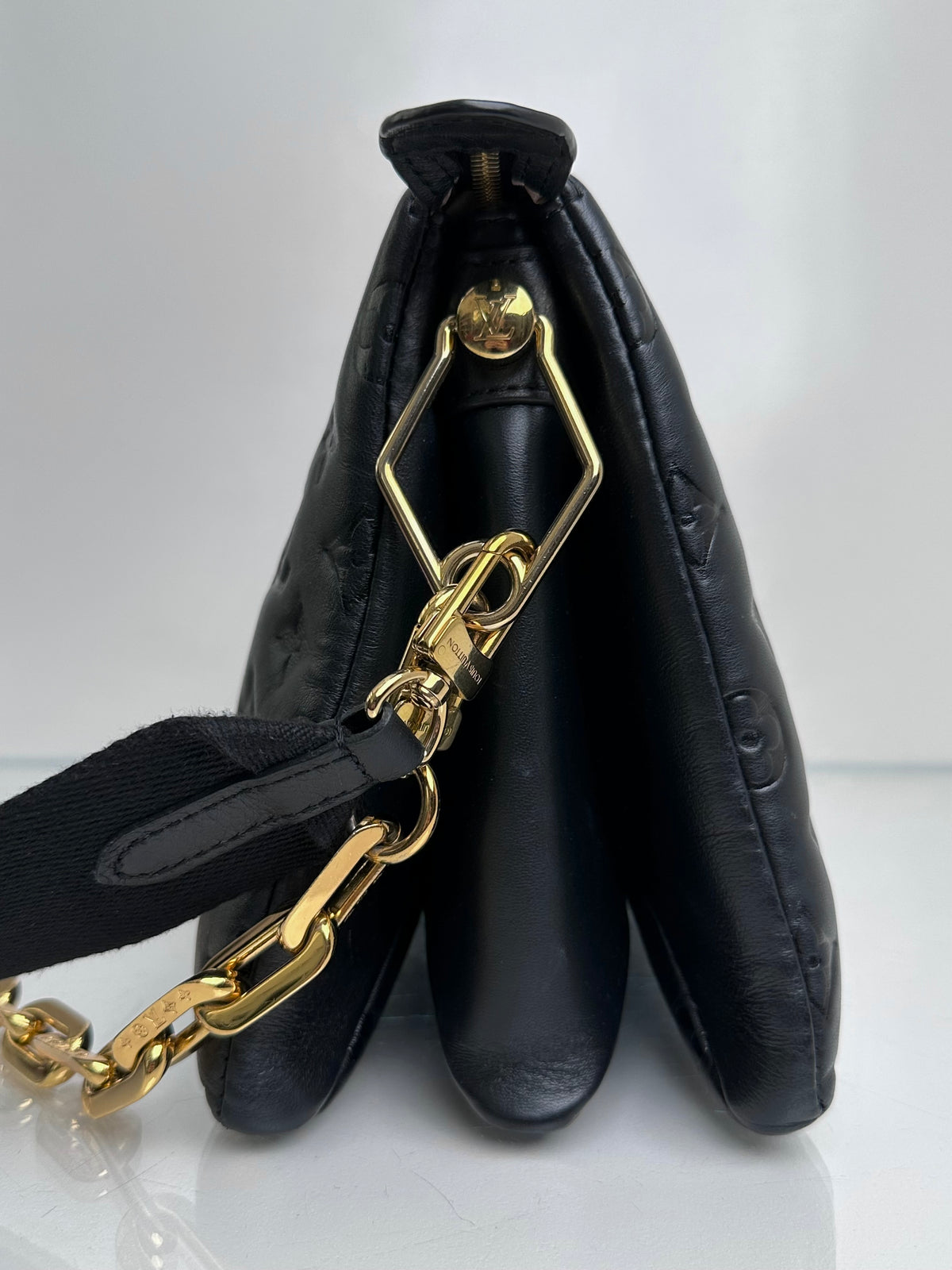 Louis Vuitton Black Coussin PM Bag GHW
