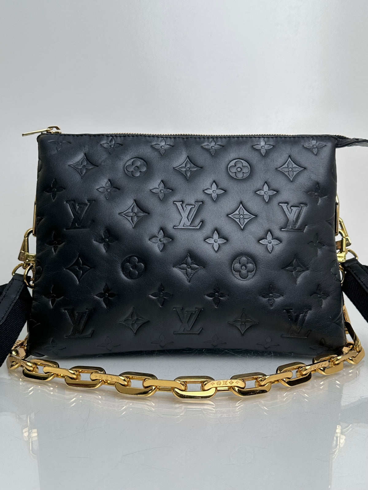 Louis Vuitton Black Coussin PM Bag GHW