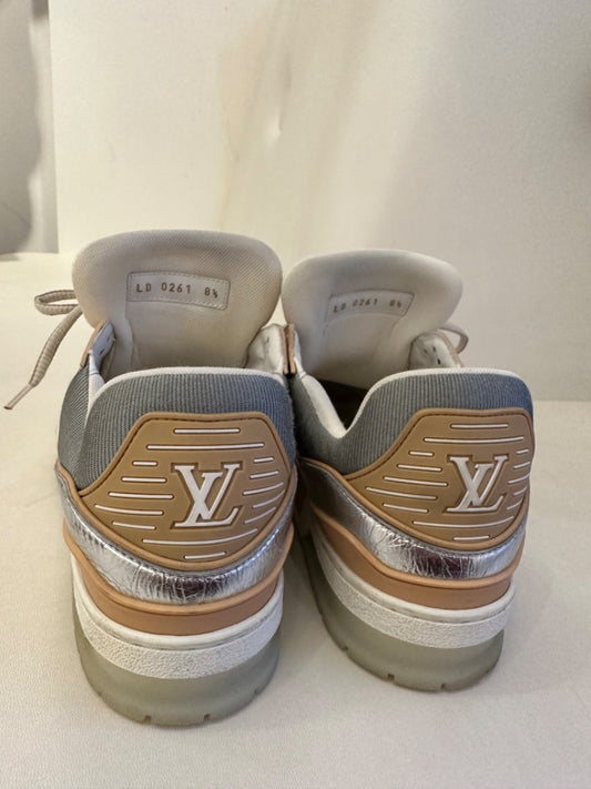 LV Louisvuitton sneaker silver  Stella mccartney, Shoes, Louis
