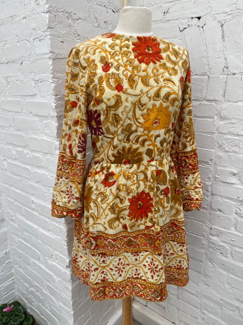 Vintage Floral Dress M