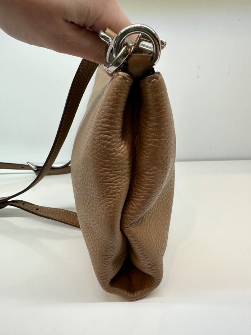 Prada Tan Leather Crossbody Bag