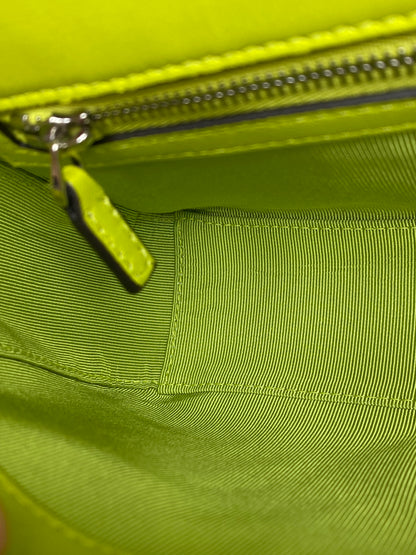 Gucci Marmont Lime Green Shoulder Bag PHW