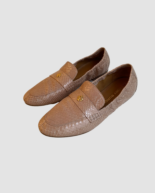 Tory Burch Exotic Loafers, 5.5