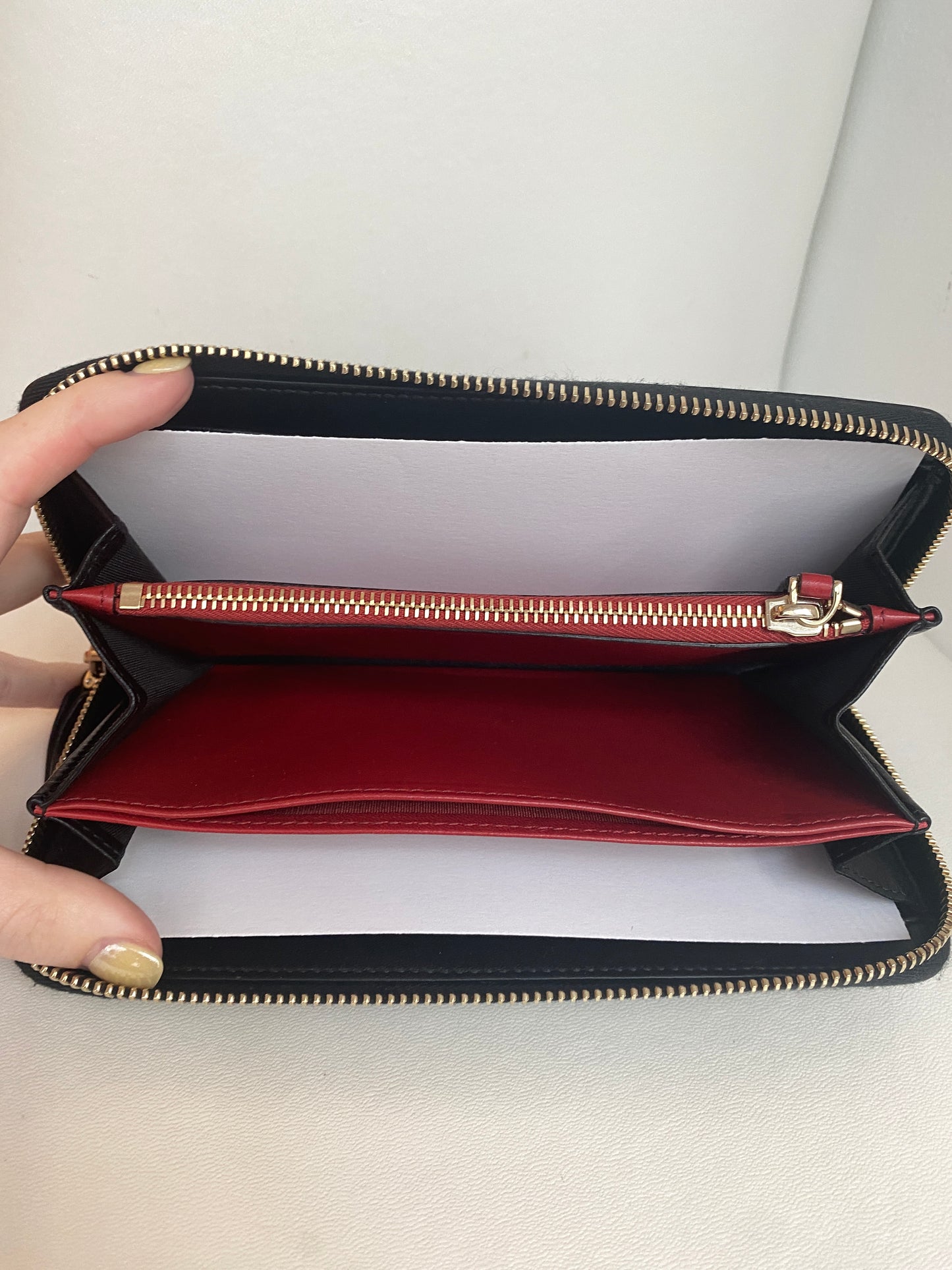 Valentino Studded Zippy Wallet