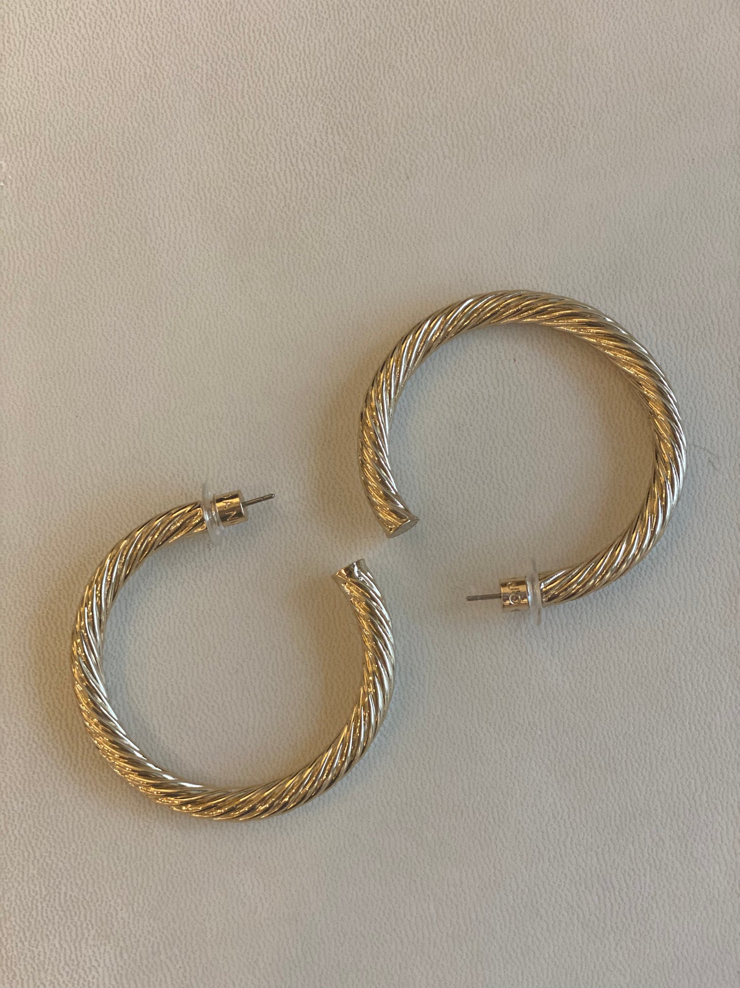 Dannijo Liko 10k Gold Plated Hoop Earrings