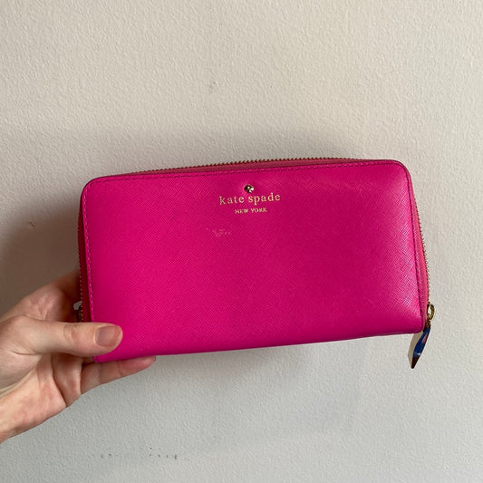 Kate Spade Pink Zippy Wallet