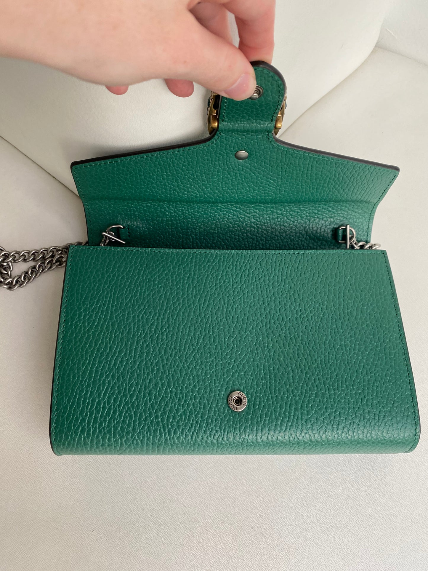 Gucci Dionysus Green Wallet on Chain